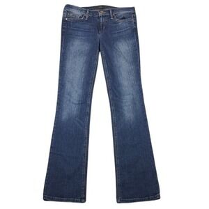 Joes Jeans Icon Bootcut Dark Wash Blue Denim Stretch Jeans Womens Size 28